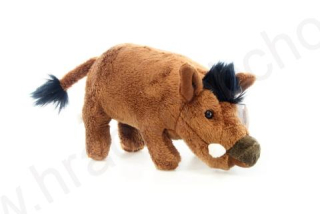 Plyšové PRASÁTKO - divoké prase 23 cm