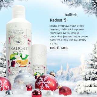 Missiva RADOST - dárkový balíček dámský, s citátem